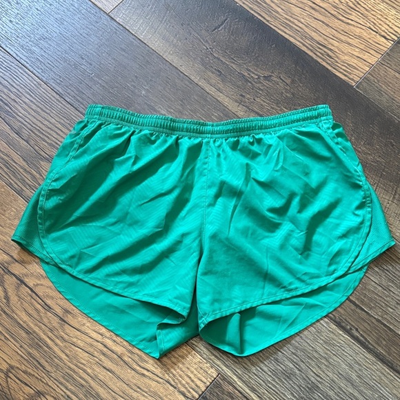 Nike Pants - Nike Dri-FIT Tempo Brief-Lined Running Shorts Color Neptune Green Women's Medium